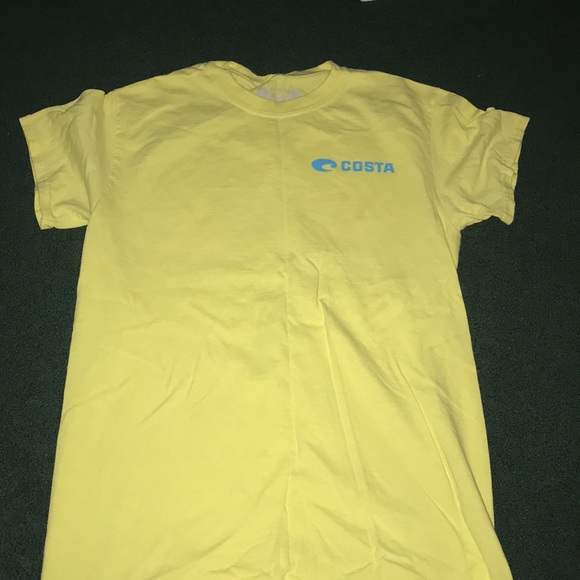 Costa yellow and blue shirt - Picture 1 of 2